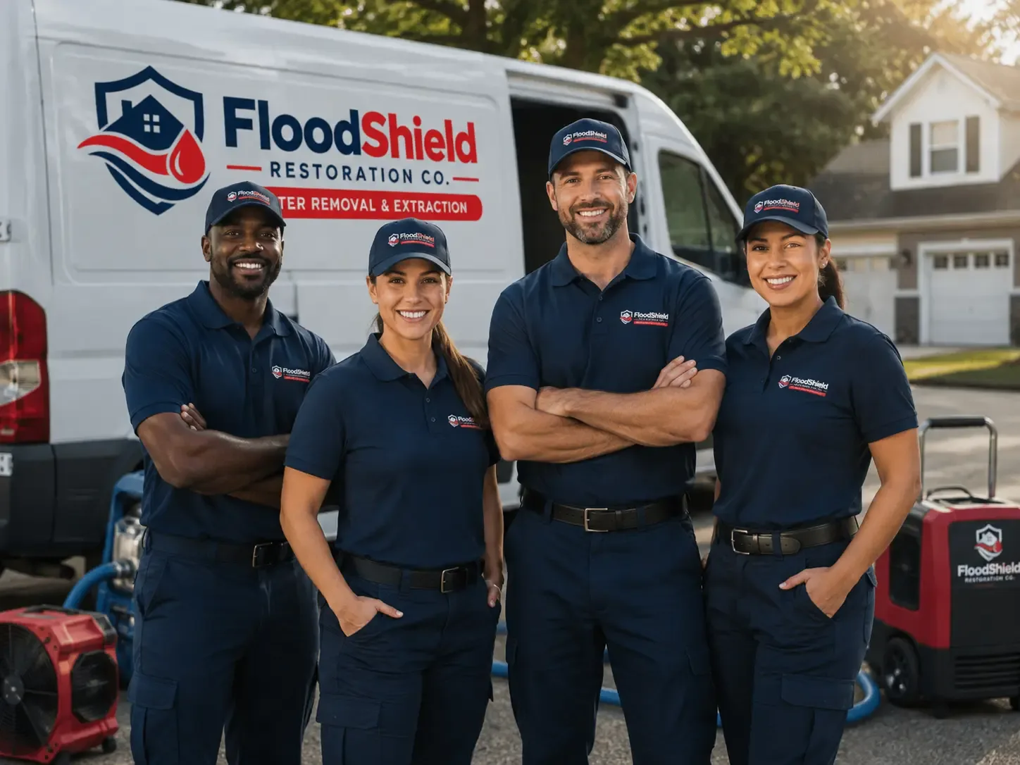 Flood Damage Restoration company in Ossineke, MI